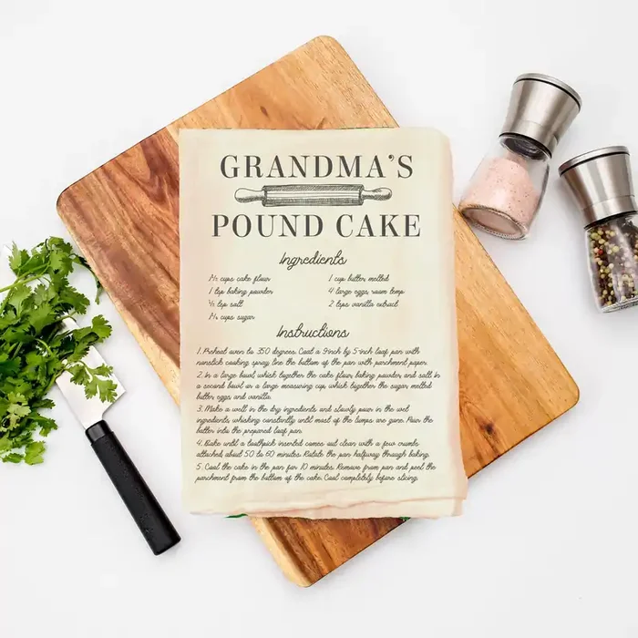 Custom Printed Flour Sack Kitchen Towel