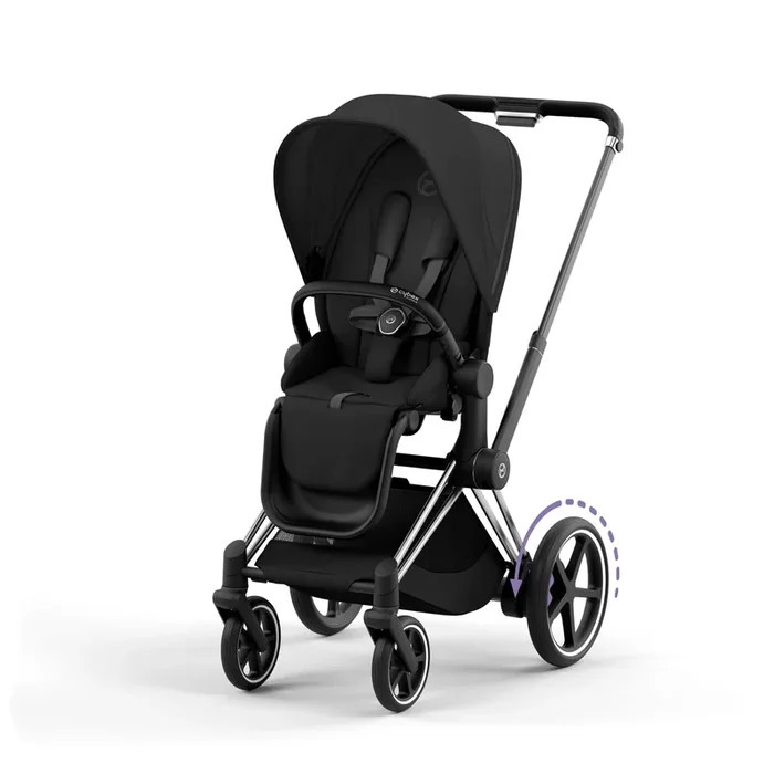 Cybex e-Priam Pushchair – Sepia Black (2023)