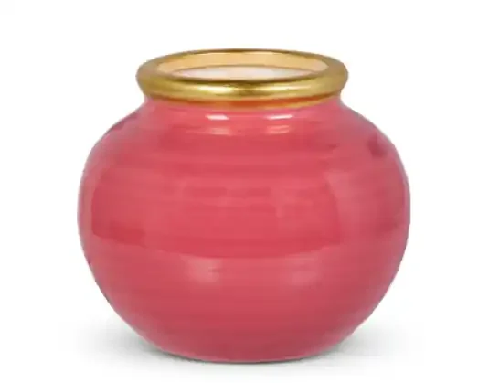 Dark Pink Vase
