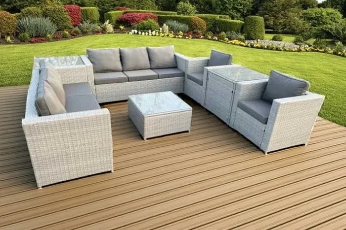 Deluxe Outdoor Rattan Garden Sofa Set – Your Garden Oasis Awaits!