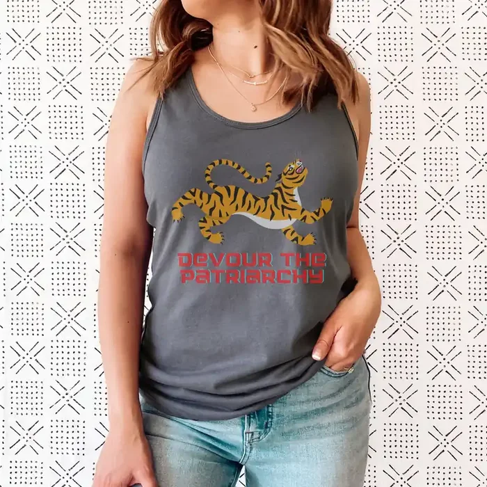 Devour the Patriarchy Women‘s Ideal Racerback Tank