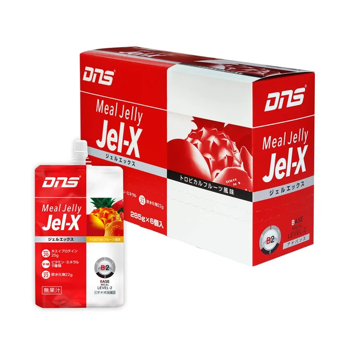 DNS GelX Tropical Fruit Flavors, 9.1 oz (285 g) x 6 Packs