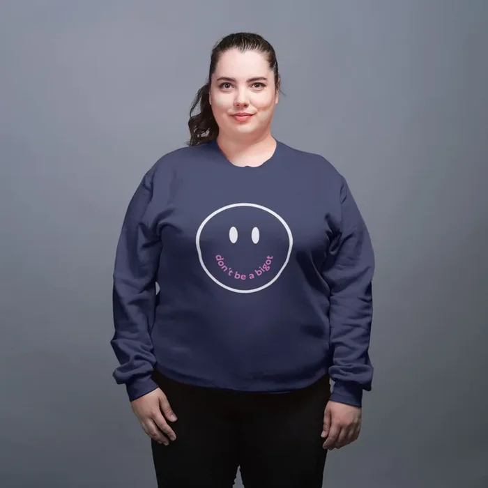 Don‘t Be A Bigot Unisex Heavy Blend™ Crewneck Sweatshirt Sizes SM-5XL Plus Size Available
