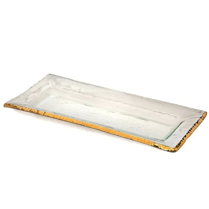 Edgey Rectangular Tray- Annieglass