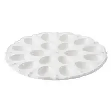 Egg Platter Berry & Thread – Whitewash