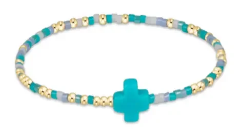 egirl Hope Unwritten Signature Cross Bracelet – Man, I Teal Like a Women – Enewton