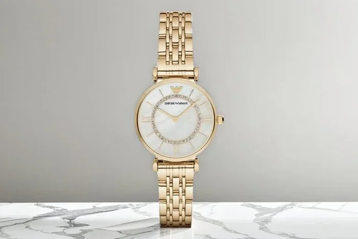 Emporio Armani AR1907 T-Bar Gianni Luxurious Ladies Watch