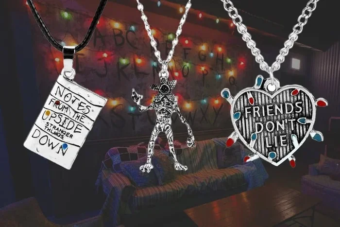 Enchanting Stranger Things Fantasy Necklace – Choose from 5 Iconic Designs!