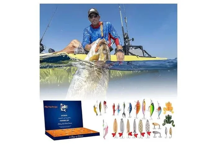 Exciting Fishing Lures Advent Calendar Kit