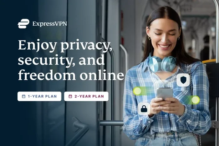 ExpressVPN Plan – 1 or 2-Year Options – Award-Winning – Up to 8 Devices!