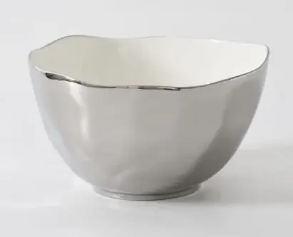 Extra Large Bowl Thin & Simple Silver – Pampa Bay