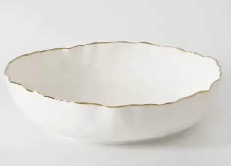 Extra Large Shallow Bowl Portofino – Pampa Bay