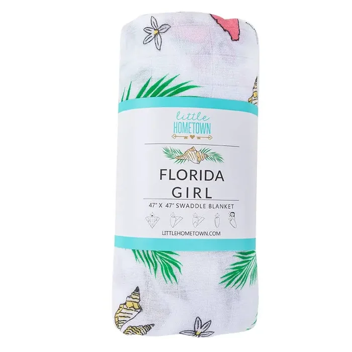 Florida Swaddle Blanket