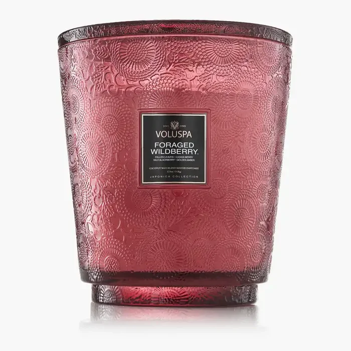 Foraged Wildberry – 5 Wick Hearth Candle