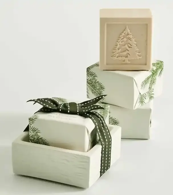 Frasier Fir Bar Soap & Dish Set – Thymes