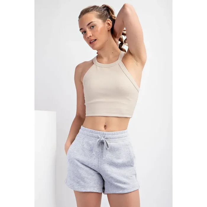 French Terry Basic Short • H Grey