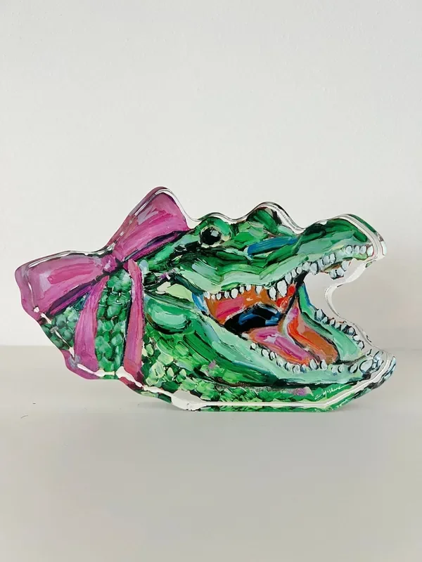 Gator Girl Acrylic – Chelsea McShane Art