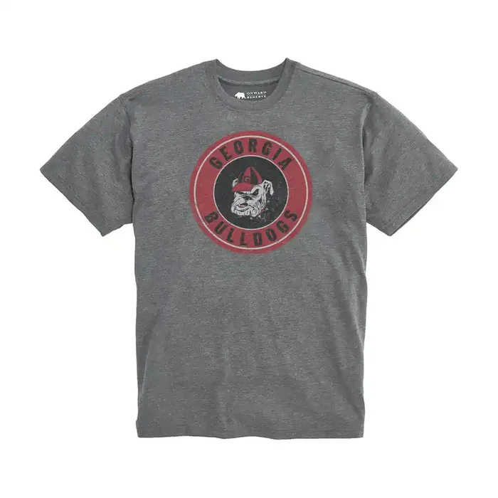 Georgia Bulldogs Vintage Wash Tee – Granite Onward Reserve