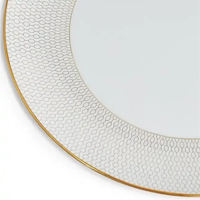 Gio Gold Salad Plate – White – Wedgwood