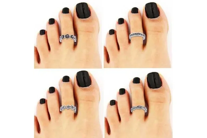 Glamza Adjustable Summer Toe Rings – Delight in Every Step!