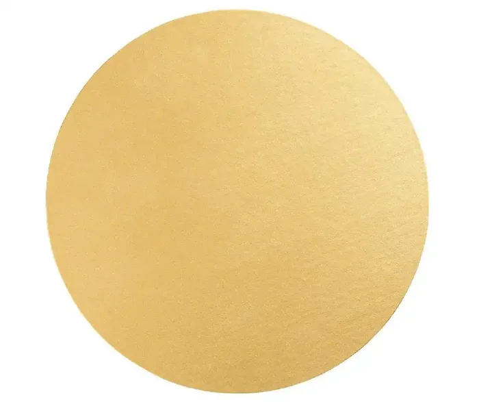 Gold Luster Round Felt-Backed Placemat – Caspari