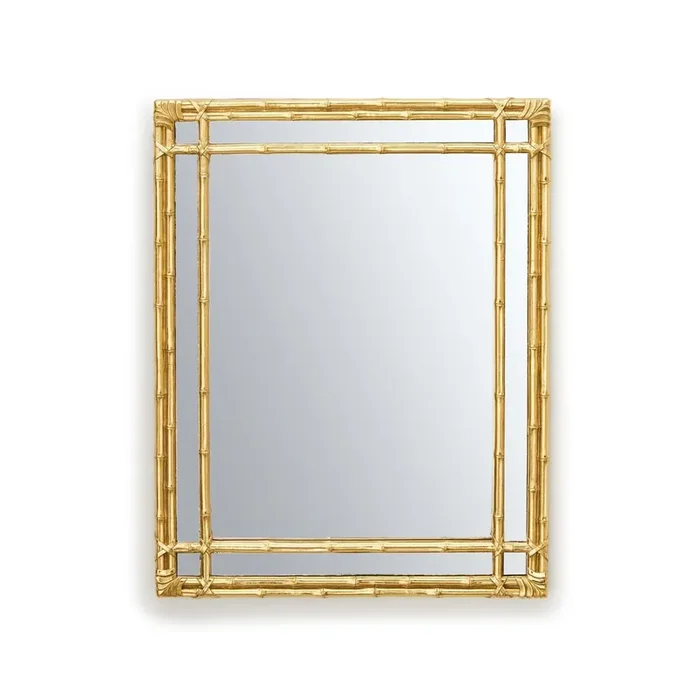 Golden Bamboo Mirror