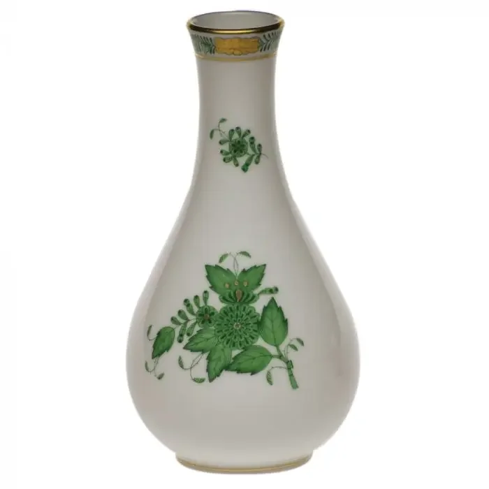 Green Chinese Bouquet Vase – Herend