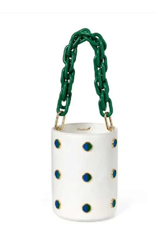 Greenwich St Bucket Bag – Bone – Goose – Brackish