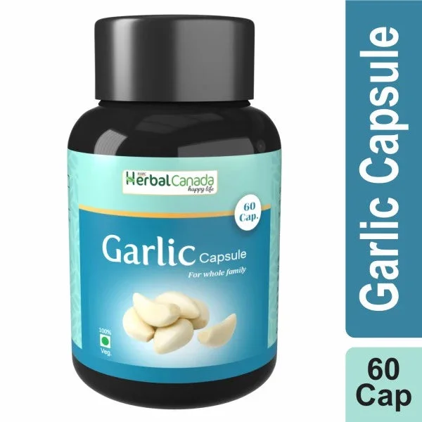 Herbal Canada Garlic Capsules – 60