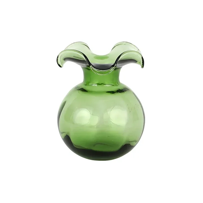 Hibiscus Dark Green Bud Vase – Vietri
