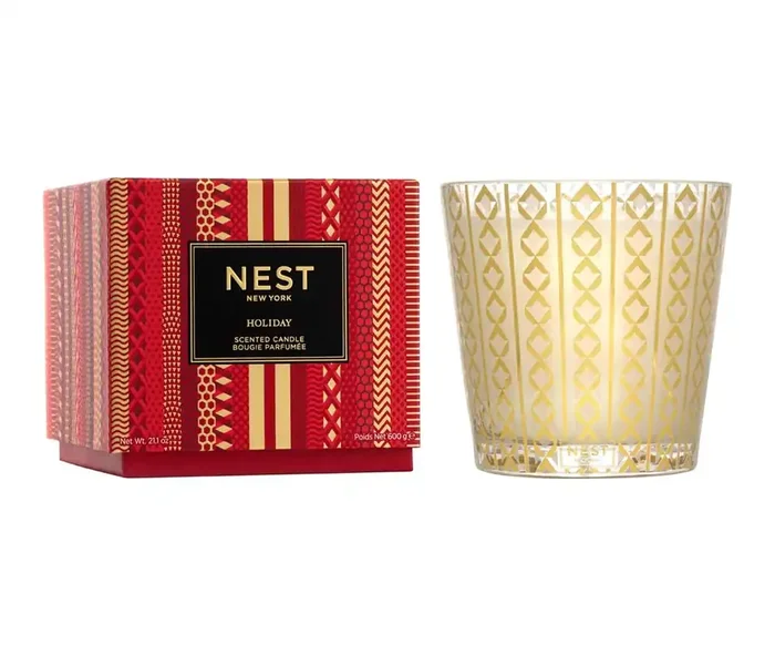 Holiday 3 Wick Candle – Nest Fragrances