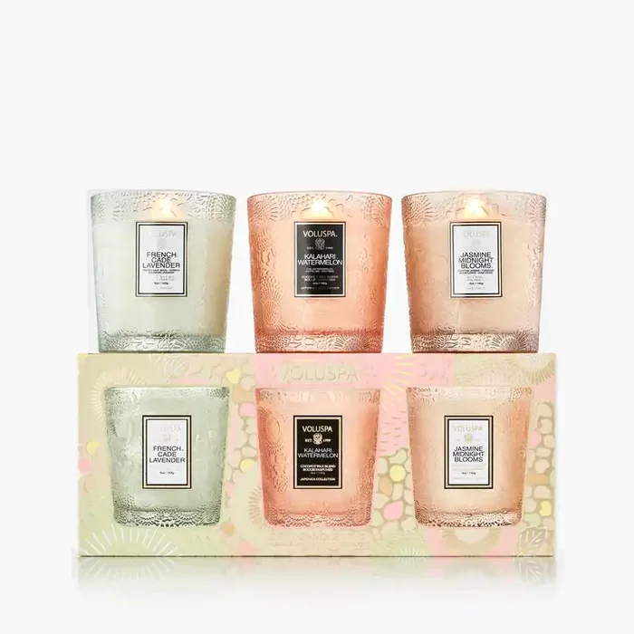 Home Refresh – 3 Demi Candle Gift Set