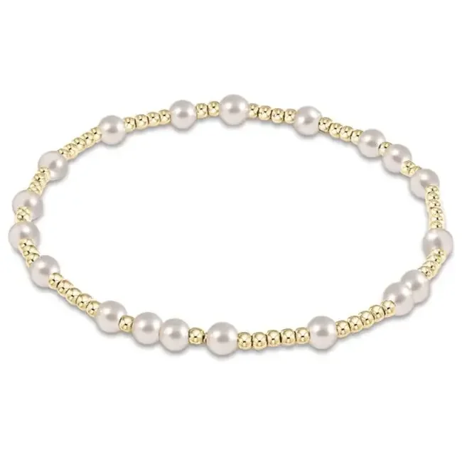 Hope Unwritten Pearl Bracelet 4mm