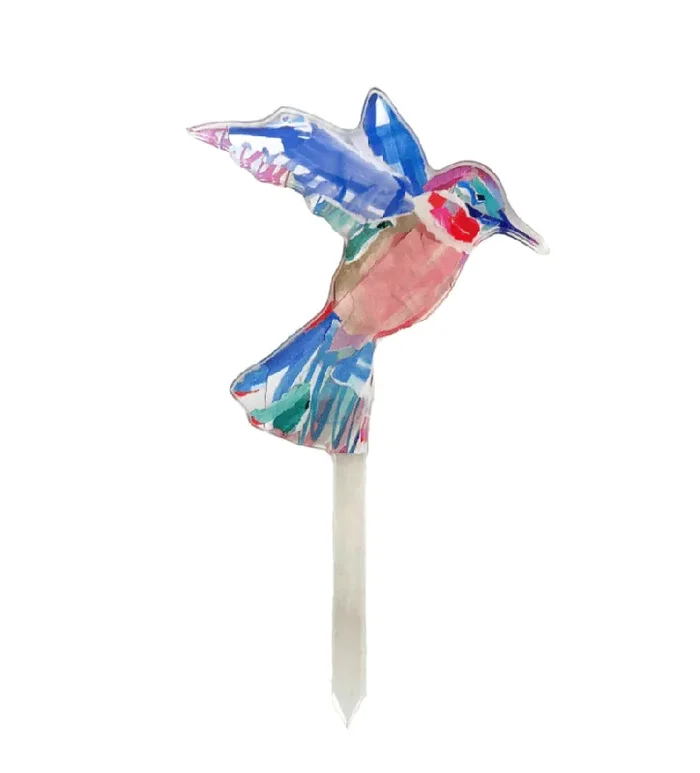 Hummingbird Plant Stick- Lauren Dunn