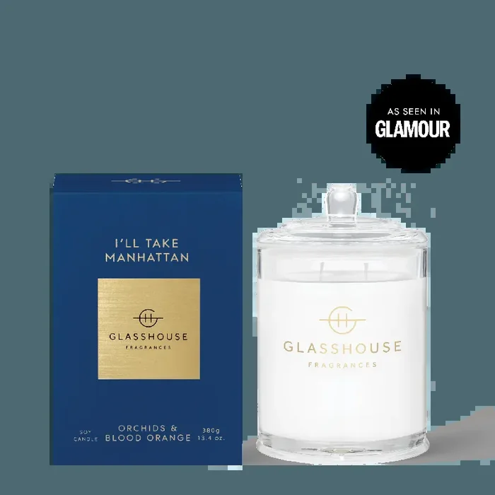I‘ll Take Manhattan 13.4 oz. Candle – Glasshouse Fragrances