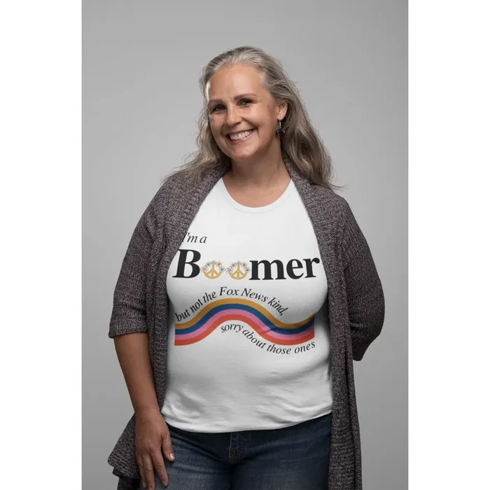 I‘m a Boomer But Not the Fox News Kind Jersey Short Sleeve Tee [Multiple Color Options]