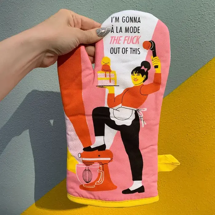 I‘m Gonna A La Mode The Fuck Out Of This Oven Mitt Kitchen Thermal Single Pot Holder Gift for Her