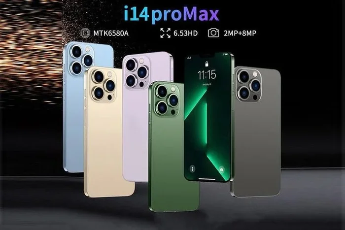 i14ProMax Android Smartphone with 6.8-inch HD Display & Dual SIM