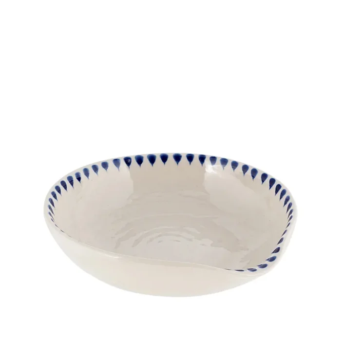 Indigo drop spoon rest