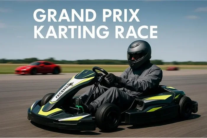 Indoor Grand Prix Karting Experience for Six Drivers with Hot Drink – Raceview Karting Ballymena – 1 Location – Includes Qualifying, Heats & Final