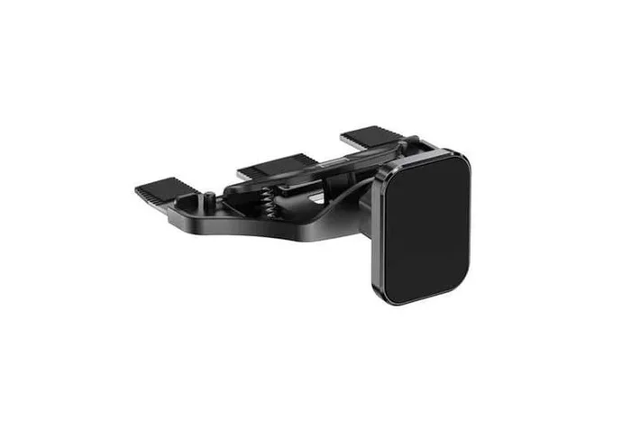 iPhone Magnetic Smartphone Car Mount – Universal Mobile Phone Holder, 360° Rotation, Secure CD Slot Fit