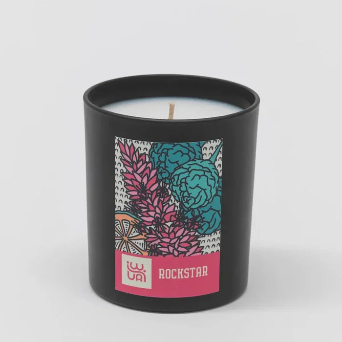 Iwuri “Rockstar” luxury scented candle