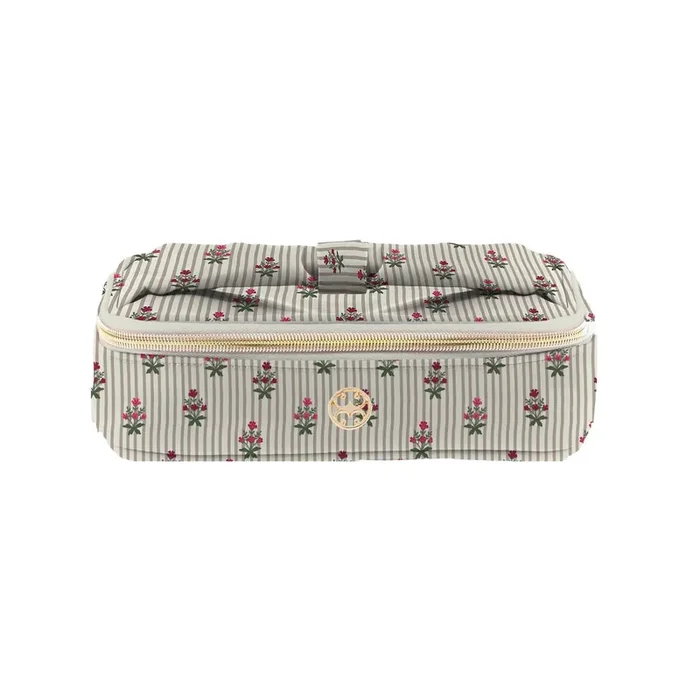 Kiss and Make Up Mini Cottage Stripes Make Up Bag