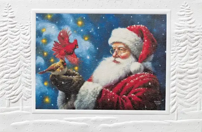 Kris Kringle 16 Deluxe Boxed Christmas Cards