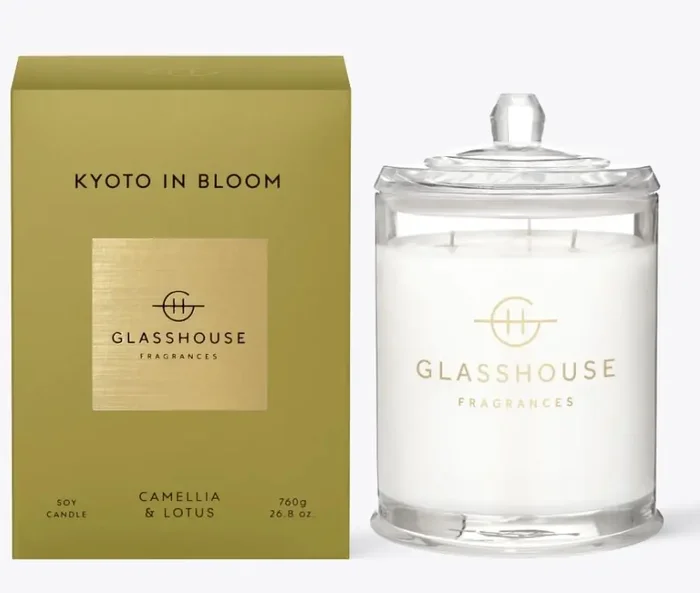 Kyoto in Bloom 26.8 oz. Candle – Glasshouse Fragrances