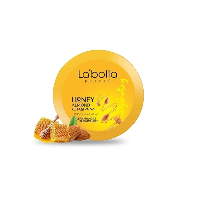 Labolia Beaute Honey Almond Cream With Vitamin E – 500 gms