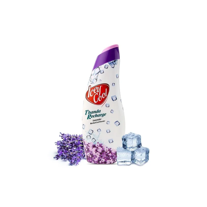 LABOLIA Icey Cool Lavender Herbal Prickly Heat And Ice Cool Body Talcum Powder – 300 gms (Pack of 4)