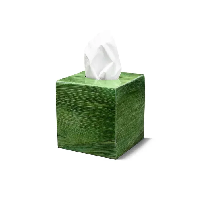 Ladorada Emerald Maize Tissue Box Cover