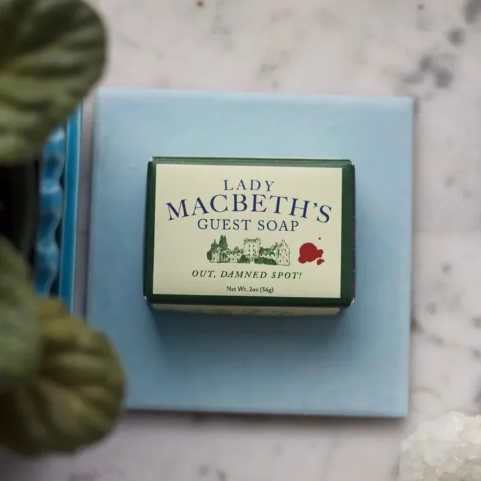 Lady Macbeth‘s Mini Guest Soap Out, Damned Spot! Milk and Cocoa Butter Scent