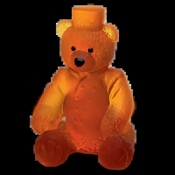 Large Ritz Paris Teddy Bear in Amber